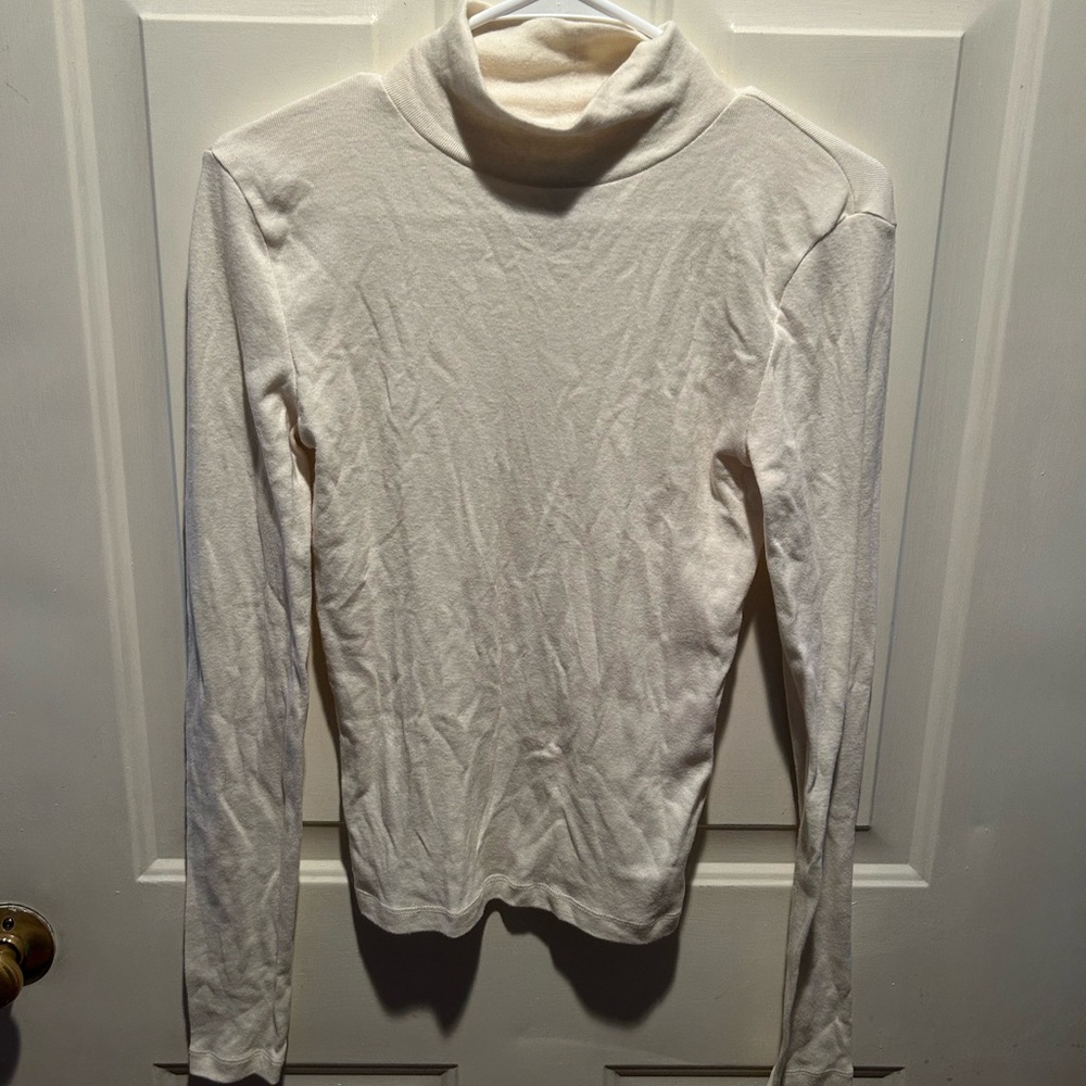 BDG Cream Turtleneck